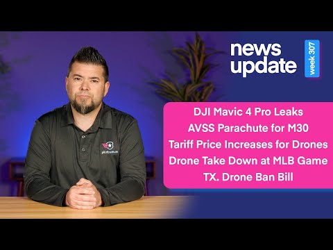 Drone News: Mavic 4 Leaks, AVSS on M30, Tariff Drone Prices, Drone at MLB Game, TX Drone Ban Bill