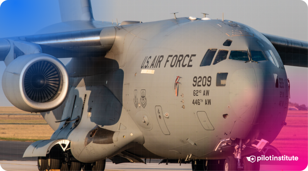 U.S. Air Force C-17 Globemaster III on the ground, showing aircraft number 9209 and markings for the 62nd and 446th Airlift Wings.